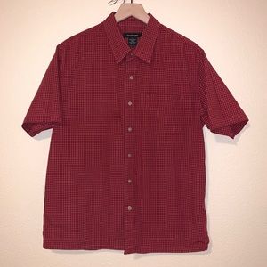 Calvin Klein mens red casual shirt